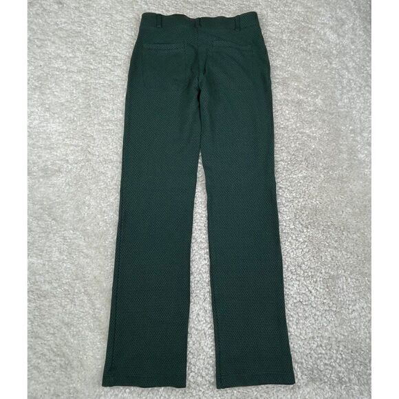 Betabrand Green Zig Zag Yoga Dress Pant - Picture 3 of 9